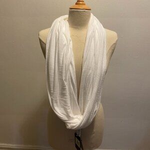 Nike Golf Dri Fit women's lightweight infinity scarf in white